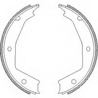 Комплект тормозных колодок, стояночная тормозная система