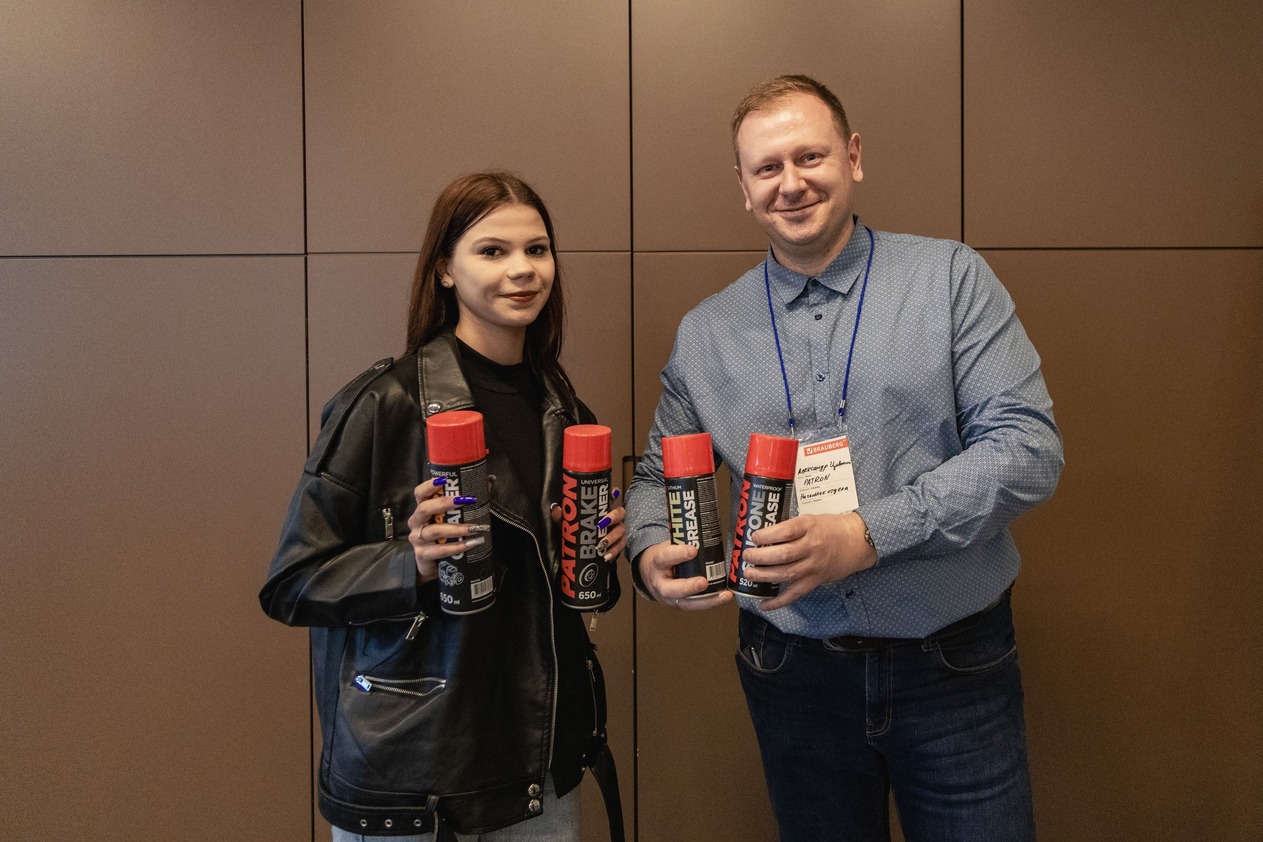 Награждение участников семинара PATRON в Калининграде